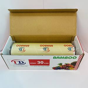 Película Estirable de Plástico de Grado Alimenticio, Estilo Más Reciente 2026, Fabricante Vietnamita, Precio Económico, Película de PVC para Envolver Alimentos, Cortador - Product Image 3