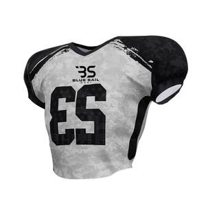 Kit completo de fútbol americano con colores personalizados y logotipos para equipos escolares o de Club Conjunto de camisetas de fútbol americano de estilo profesional - Product Image 5