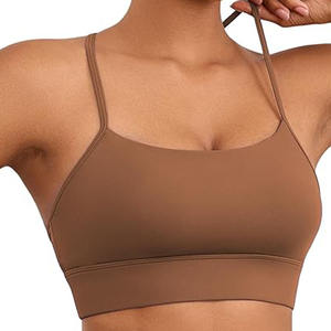 Vêtements de sport de yoga sans couture de haute qualité pour femmes soutien-gorge de sport de soutien élégant de qualité supérieure respirant prêt pour l'action soutien-gorge de sport noir - Product Image 2