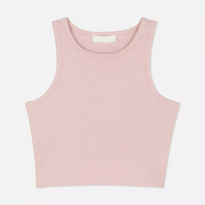 Débardeurs en tricot de couleur unie grande taille pour femmes, shorts décontractés, manches de soutien-gorge respirantes, options de vente en gros - Product Image 1