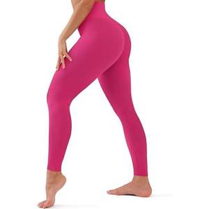 Ensemble de leggings pour femmes à logo personnalisé 100% coton | Pantalon de yoga en coton biologique | Fourniture en gros de vêtements de sport durables et écologiques - Product Image 1