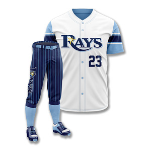Pantalon de baseball de qualité supérieure, confortable, avec des designs uniques, uniforme de baseball blanc pour hommes - Product Image 4