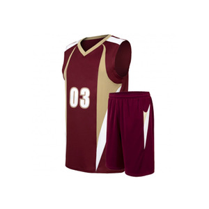 Uniforme de basket-ball personnalisable pour hommes et femmes, couleur dégradée, séchage rapide, respirant, pour jeunes, collège, entraînement professionnel, vêtements de basket-ball - Product Image 6
