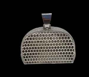 Custom High Quality VVS <b>Moissanite</b> Diamond <b>Pendants</b> 925 Silver Iced Out Hip Hop Pendent for Men <b>Moissanite</b> Cap Pendent - Product Image 5