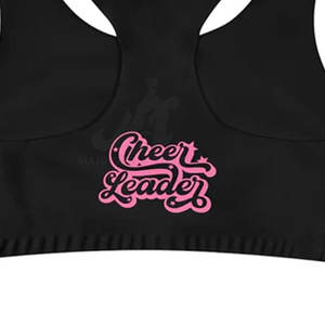 Nouvelle arrivée : soutien-gorge de sport pour cheerleading, design athlétique, pour entraînement, fitness et usage actif. - Product Image 6