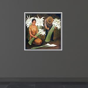 Printed <b>Canvas</b> Artwork: Personalized Gift For Mom, Wall Decoration,White <b>Framed</b> - Product Image 1