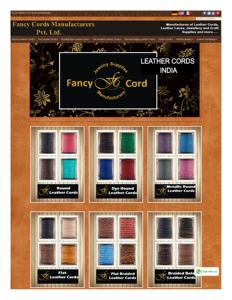 Fancy Dây Từ Ấn Độ Nhà Sản Xuất Tốt Nhất Nhà Cung Cấp Dây Da Phong Cách Ưa Thích Top Grade Tuyệt Vời Thiết Kế Vòng Dây Da - Product Image 6