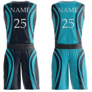 Ropa de baloncesto de alta calidad personalizada, uniforme de baloncesto transpirable, equipo de baloncesto reversible, diseño DualPlay - Product Image 2