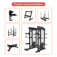 Machine de musculation multifonctionnelle à double colonne de poids réglable, avec poulie pour tirage vertical et rame assise, pour salle de sport et usage domestique, très vendue