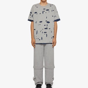 T-shirt Homme Vintage Personnalisé en Coton Tissé Lavé 100% (320g) Respirant, Écologique, Anti-Plis, Coupe Épaules Tombantes – Vente en Gros - Product Image 3