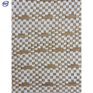 Handcrafted <b>Woven</b> Cowhide <b>Leather</b> in Rich 1 to 22 Sqft Customizable Product Order. - Product Image 3
