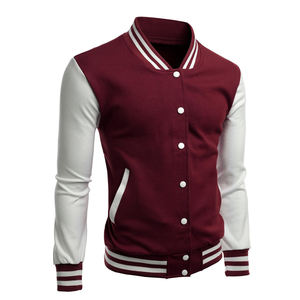 2025 Cool hommes 100% laine Varsity Baseball veste corps mince mode d'hiver avec Letterman Style tissu unique paquet inclus - Product Image 2