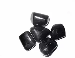 Pierres roulées de cristal de guérison en vrac faites à la main, tourmaline noire, opale, décoration Feng Shui, méditation, souvenir - Product Image 2