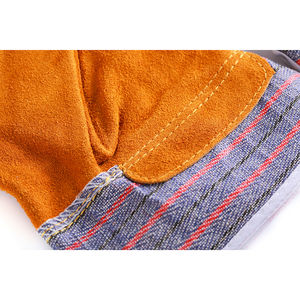 Guantes de Soldadura de Cuero Vacuno Sunland, Guantes de Seguridad de Cuero Vacuno Genuino, Protección Laboral Industrial para Soldadura - Product Image 4