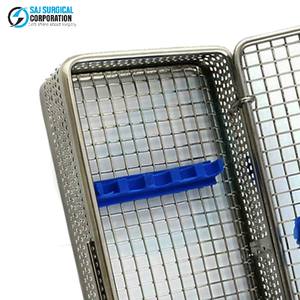 Inserts en acier inoxydable pour panier micro-ophtalmique, bandes durables et réutilisables pour un stockage sécurisé des instruments chirurgicaux délicats - Product Image 6