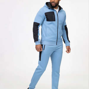 Conjuntos Deportivos de Invierno para Hombre, con Capucha, Estampados, Transpirables, 100% Algodón, para Entrenamiento Deportivo y Jogging, Precio Bajo, Venta al Por Mayor - Product Image 1