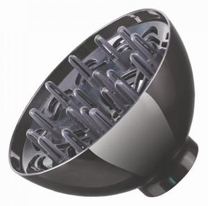 Asciugacapelli pieghevole nero Haeger da 2000 W con diffusore e concentratore (HD-200.012A) - Product Image 4