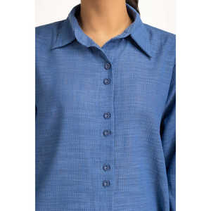 Camisa de Lino de Corte Regular WM-COD-SS25-371T Estilo Casual - Product Image 6