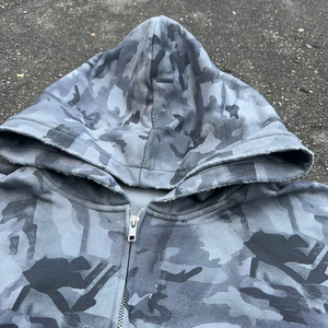 2025 nouveauté personnalisé hommes sweats à capuche fermeture éclair à capuche poids lourd Sublimation fermeture éclair à capuche haute qualité cravate teint pour hommes - Product Image 4