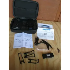 โดรนพับได้ทนทานเป็นพิเศษพร้อมกล้องมุมกว้าง4K HD โดรนใหม่สำหรับผู้เริ่มต้นถ่ายภาพ10กม. เคสสีดำรวมอยู่ด้วย - Product Image 1