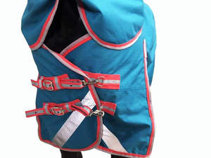 Manta de Invierno para Caballos, Gruesa y Cálida, Personalizable, Transpirable, con Forro Polar para Clima Frío - Product Image 3