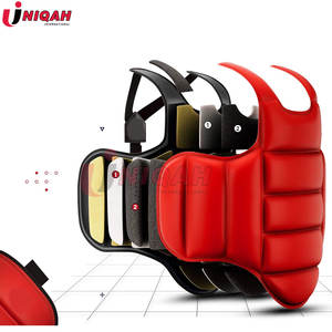 Protecteur de poitrine de boxe personnalisé de haute qualité Protecteur de poitrine Sanda Équipement d'entraînement Garde du corps grossistes - Product Image 3