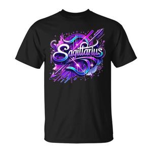 T-shirt Promozionale Astrologica Segno Zodiacale Sagittario per Compleanno - Product Image 1