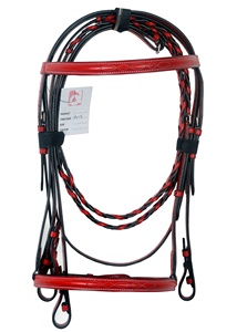 Bridles Double Crystal Browbands Horse Bridle Fancy Leather Horse Bridles - Product Image 6