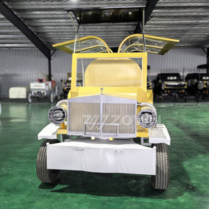 Carroza Fúnebre Eléctrica de 4 Ruedas Estilo Retro con Caballos, Color y Tamaño Personalizables - Product Image 3