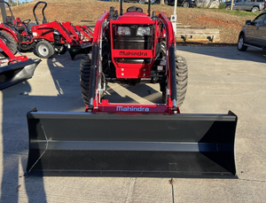 รถแทรกเตอร์การเกษตรแบบมีล้อ 4 ล้อ ยี่ห้อ Mahindra รุ่น 5155 ขับเคลื่อน 4 ล้อ พร้อมระบบป้องกันการพลิกคว่ำ (ROPS) กำลัง 55 แรงม้า เครื่องยนต์มิตซูบิชิ พร้อมชิ้นส่วนสำคัญ เช่น ปั๊มเครื่องยนต์  ขาย - Product Image 2