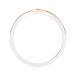 Conjuntos de anillos para parejas, Plata de Ley 925 y oro rosa, joyería de boda de lujo de alta calidad con piedra de Zirconia cúbica, Estilo clásico - Product Image 4