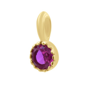 Colgante de Plata de Ley 925 con Circonita Cúbica Rosa, Chapado en Rodio, Estilo Religioso, para Fabricación de Joyas y Collares Ajustables - Product Image 4