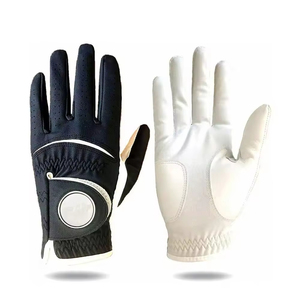Guante de golf transpirable suave antideslizante con logotipo personalizado OEM, guantes de cuero elegantes para hombres y mujeres, deportes informales, venta completa 2025 - Product Image 4