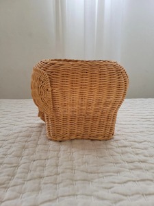 Panier en rotin en forme d'éléphant, paniers de rangement faits à la main, rotin naturel, moderne, multifonction, fabriqué au Vietnam - Product Image 4