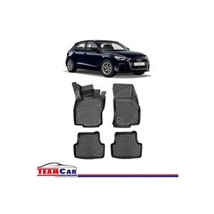 Audi A1 2018 en adelante Compatible 3D Vehículo Producción especial Black Pool Mat - Product Image 1