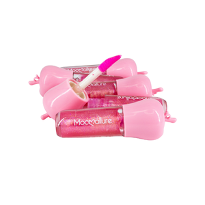 Mocoallure New Fashion Apple <b>Lip</b> <b>Gloss</b> Wholesale - 24 Pcs Display Box Bulk - Shimmering Pink Mirror Effect - 24H Moisturizing - Product Image 2