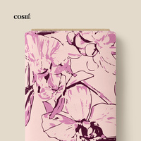 Tissu imprimé numérique en voile de coton 100% pour nœuds de pelouse et motifs floraux, faible MOQ, commande personnalisée, vente en gros FAG