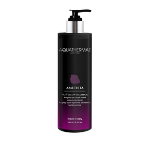 Aquathermae No Yellow Silver Liquid Shampoo Professional <b>Hair</b> Care Nourishing & Moisturizing Treatment for Blonde & Grey <b>Hair</b> - Product Image 1