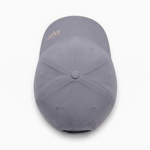 Casquette de baseball Injae Gray à 6 panneaux, réglable, respirante, avec logo brodé, style sportif, pour l'extérieur, printemps-été, unisexe adulte - Product Image 6