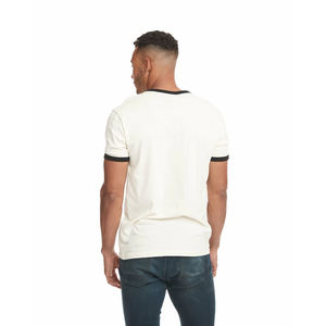 T-shirt à manches courtes en jersey fin pour homme, haut de gamme, Next Level Apparel 3604 - T-shirts à col rond unisexes - Product Image 3