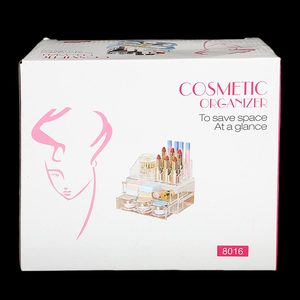 Acrylic Cosmetic <b>Makeup</b> Organizer Storage <b>Box</b> - White - Product Image 4