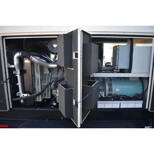 Groupe électrogène diesel 320 kW avec sélecteur de tension, sorties multi-raccords, remorquable, pour usage commercial, alimentation de secours - Product Image 3