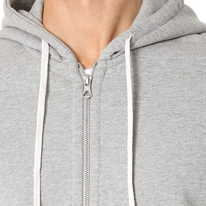 Sudadera con capucha premium para hombre, con cremallera completa, corte regular, forro polar de algodón grueso, ecológica, transpirable, cortavientos, de secado rápido, para invierno - Product Image 6