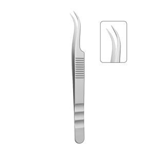 Extension supérieure de pince à épiler professionnelle en acier inoxydable de haute qualité avec outil de beauté à pointe pointue durable - Product Image 2