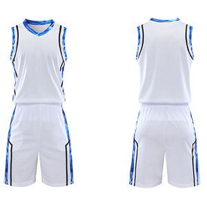Conjuntos de Uniformes de Baloncesto Unisex para Adultos 2026, Cómodos y Transpirables, 100% Poliéster, Ropa Deportiva, Pantalones Cortos de Verano, Impresión por Transferencia de Calor - Product Image 1