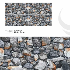 กระเบื้องพอร์ซเลนสำหรับผนังภายนอก ขนาด 300x600 มม. สำหรับตกแต่ง - Product Image 1
