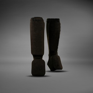 Protège-tibias unisexe en néoprène pour Taekwondo, antidérapant, pour entraînement de Kick Boxing - Product Image 1
