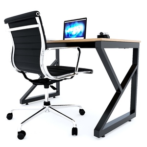 Escritorio para Laptop de Juegos para Oficina en Casa Kconcept HBKC028 120x60cm Madera Contrachapada con Patas de Hierro - Product Image 6