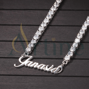 <b>Letter</b> Compass Pendant <b>Necklace</b> with Chain Nautical Style Jewelry for Unisex Use - Product Image 1