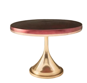Meilleures ventes Support à gâteau en métal à un étage avec finition brillante et mini table à dessert à bas prix - Product Image 4